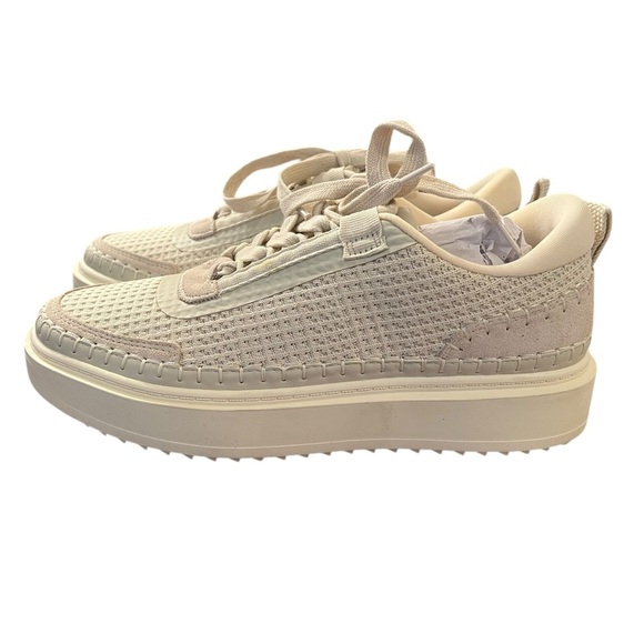 NIB Steve Madden Women’s Charlie Woven Platform Sneakers in size 7.5 - Picture 6 of 11